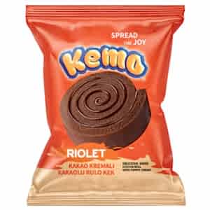 Kakaolu Kremalı Rulo Kek